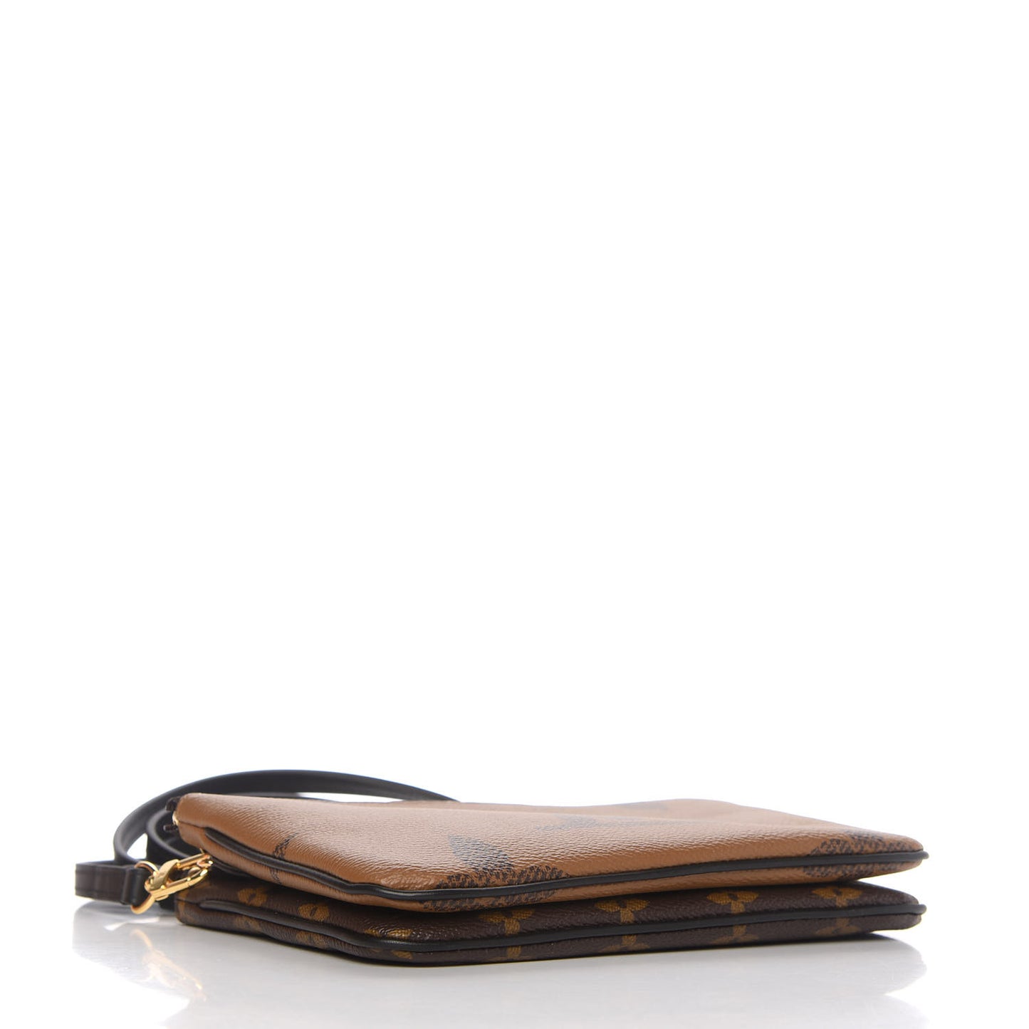 Reverse Monogram Giant Double Zip Pochette