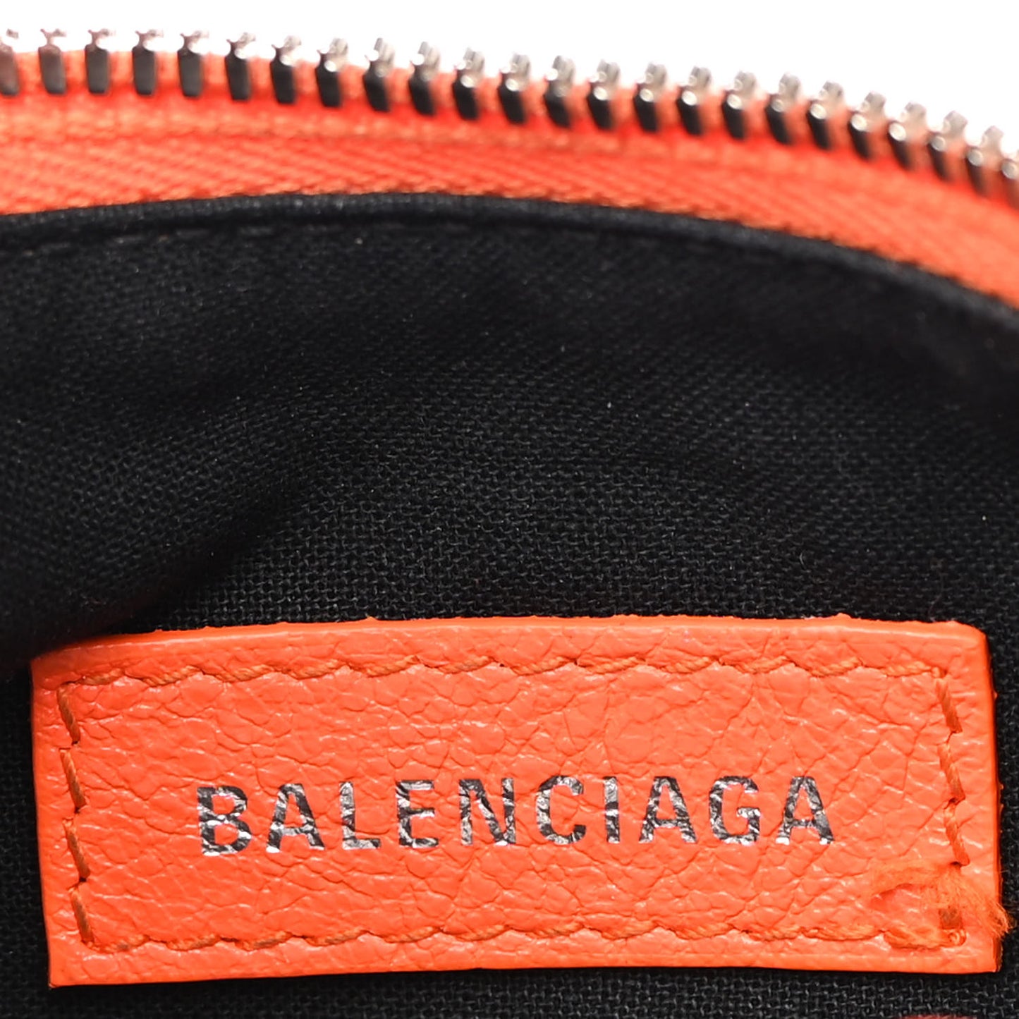 Agneau Arena Le Cagole Shoulder Bag XS Orange