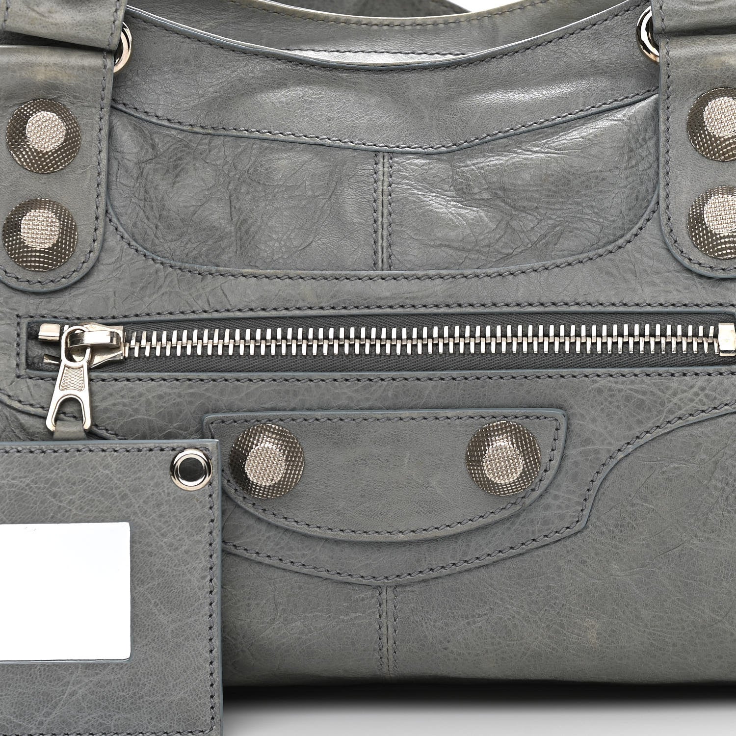 Balenciaga Agneau Giant 21 Silver Hardware Part Time Ardoise 7 of 10