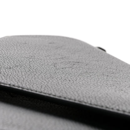 MCM Grained Calfskin Patricia Park Avenue Crossbody Bag Black 10 of 15