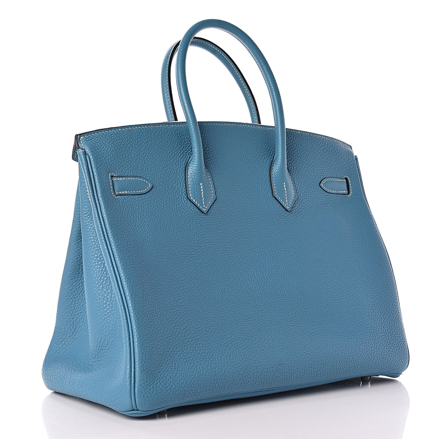 Togo Birkin 35 Blue Jean