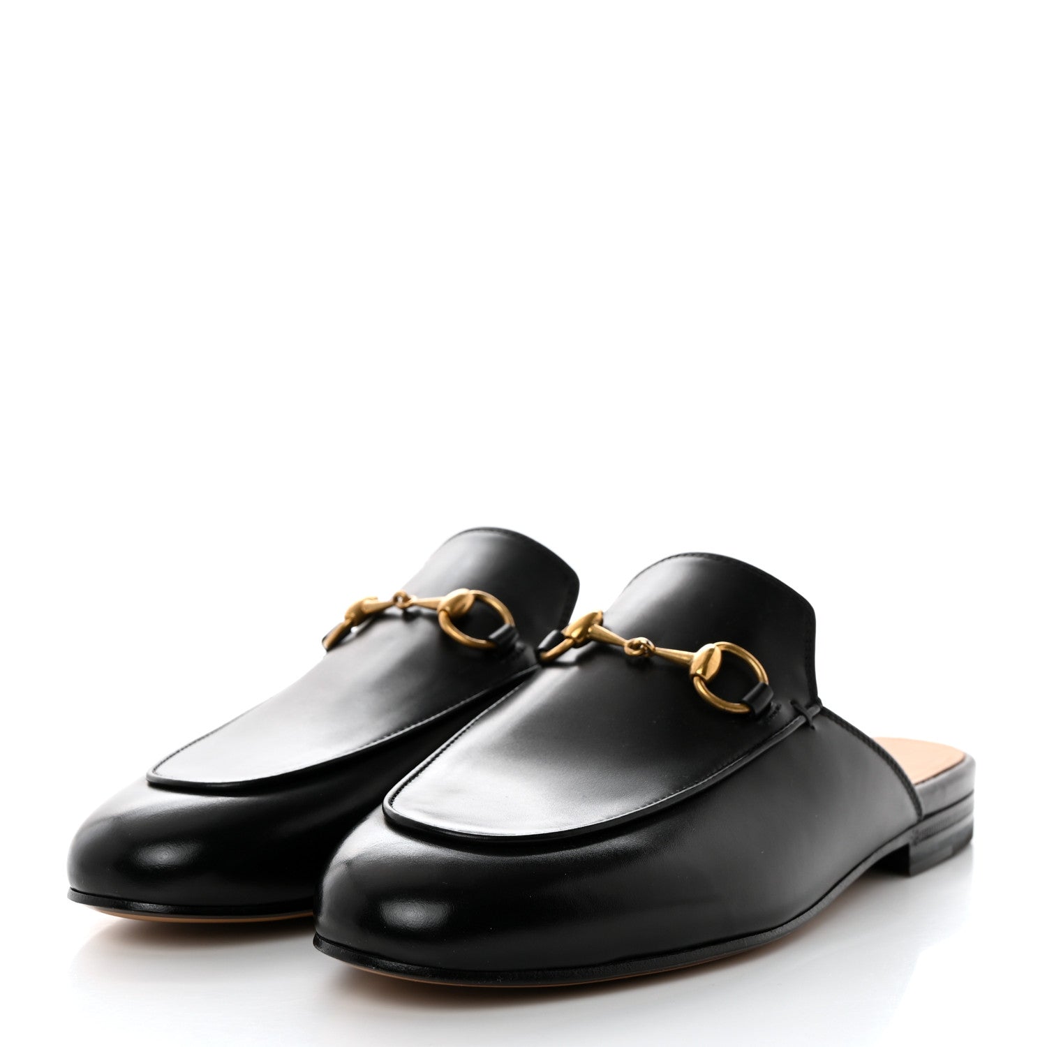 Gucci Calfskin Womens Princetown Slippers 36 Black 3 of 8