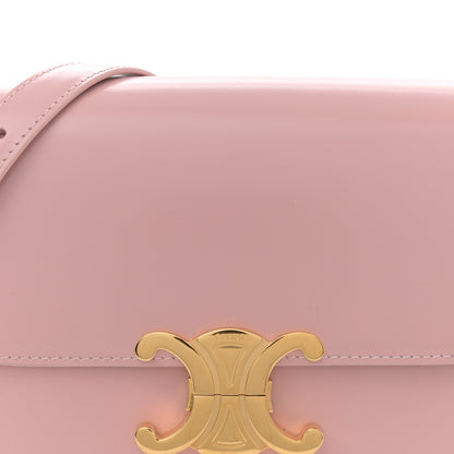 Celine Shiny Calfskin Teen Triomphe Vintage Pink 8 of 12