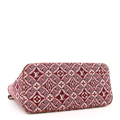 Louis Vuitton Jacquard Since 1854 Neverfull MM Bordeaux 5 of 11