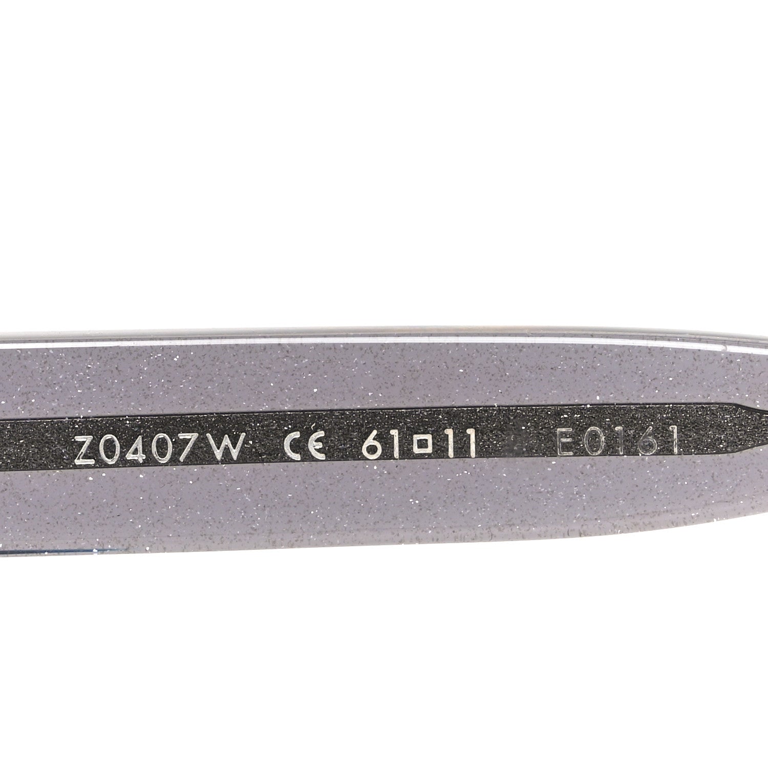 Louis Vuitton Acetate Soupcon Oversized Sunglasses  Sunglasses Z0407W Grey Glitter 5 of 7