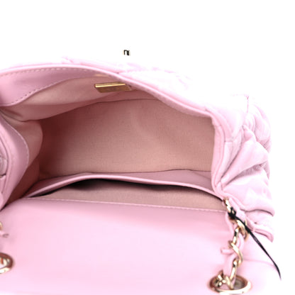 Chanel Printed Lambskin Quilted CC Mini Flap Pink 5 of 10
