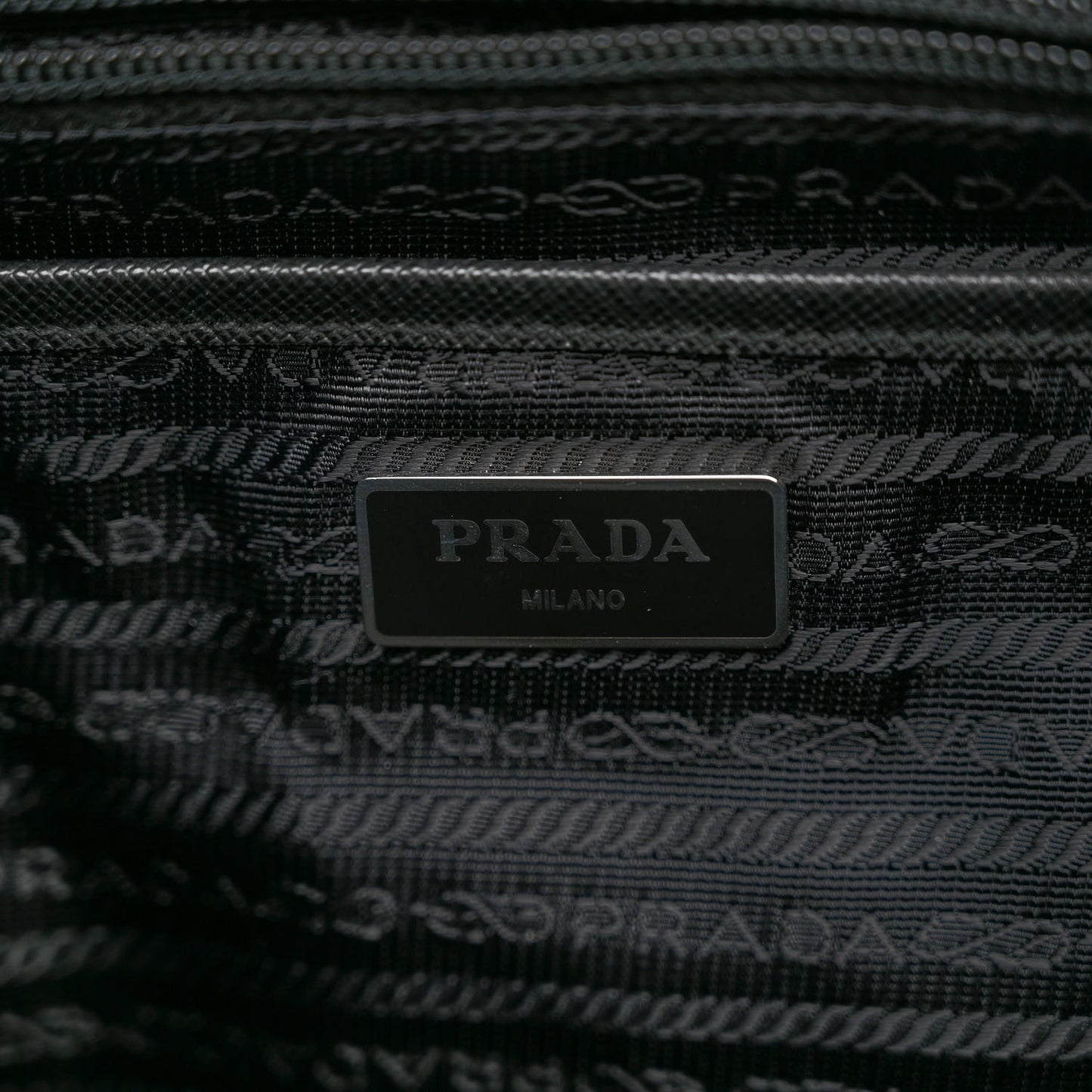 Nylon New Vela Studded Backpack Black Cromo