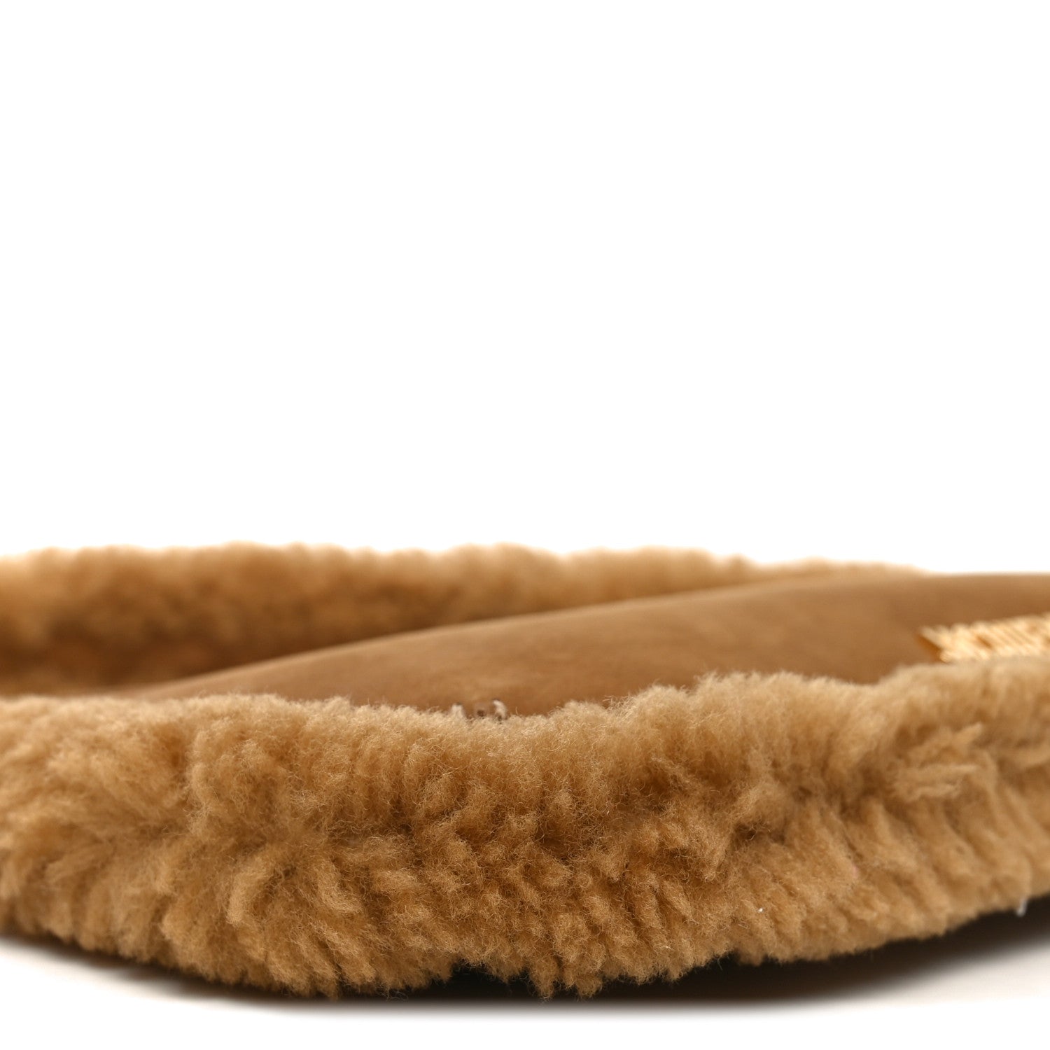 Jacquemus Suede Shearling Le Bisou Doux Camel 8 of 9