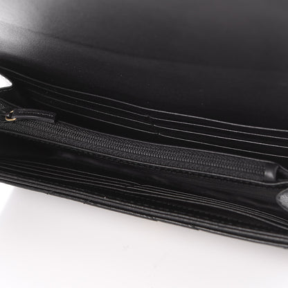 Gucci Calfskin Matelasse GG Marmont Continental Wallet Black 7 of 8
