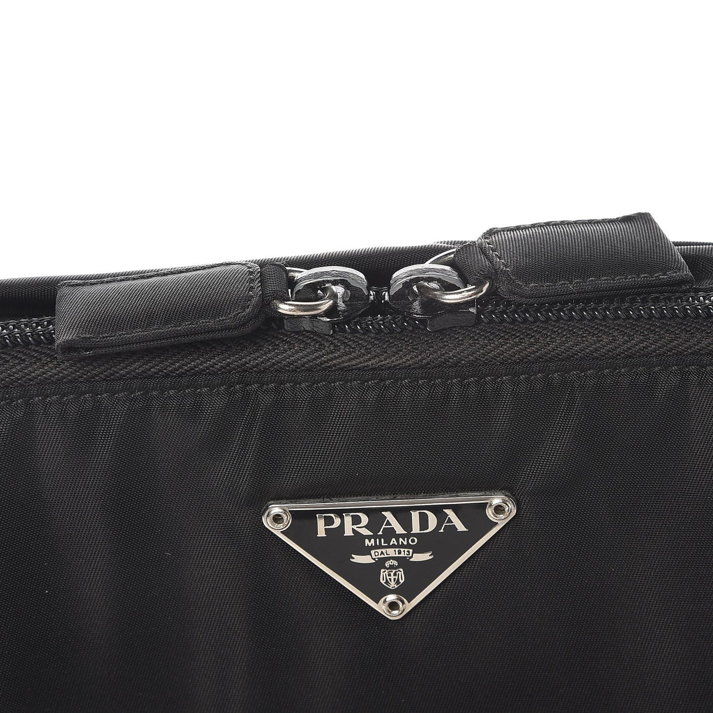 Nylon Vela Cosmetic Pouch Black