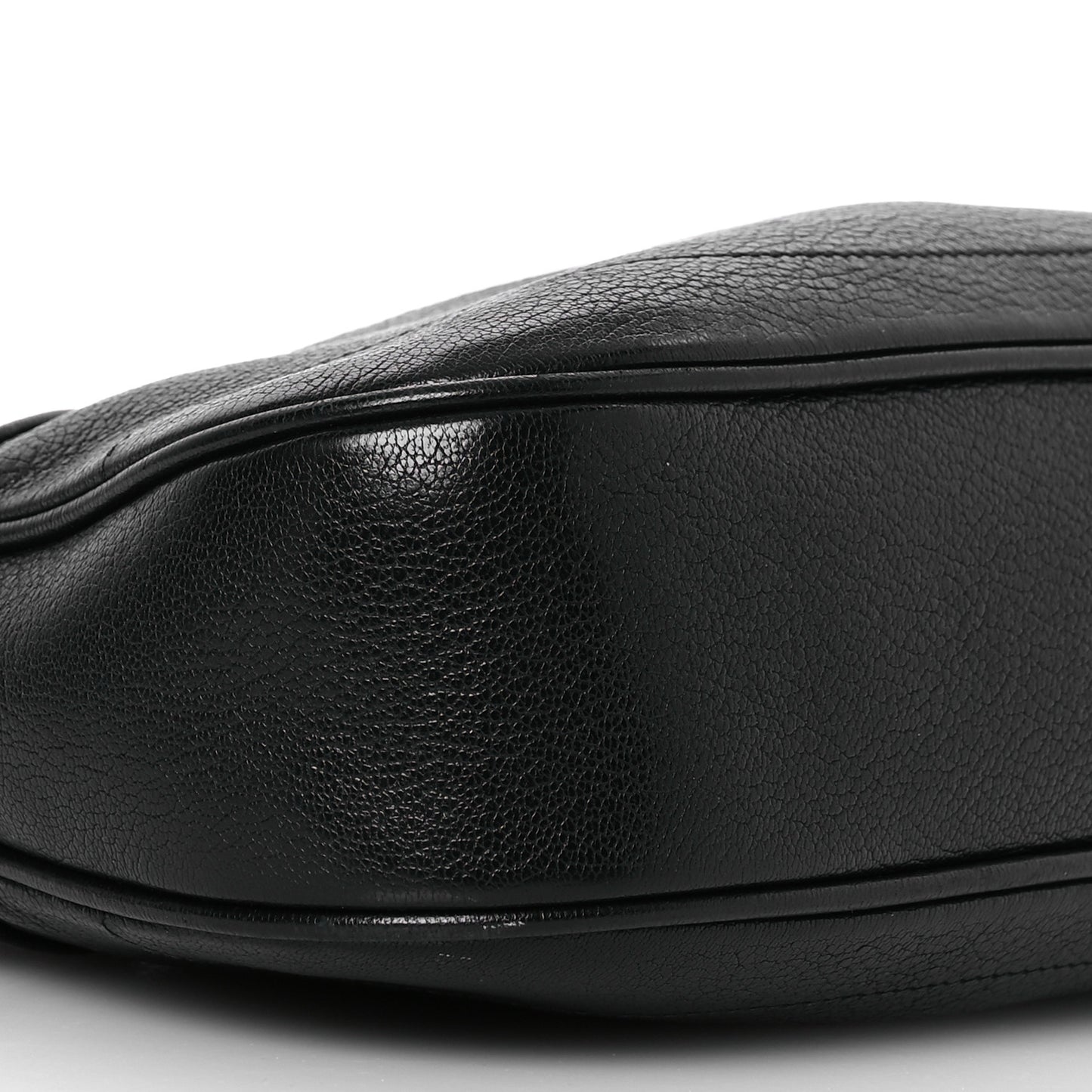 Goatskin Small Aphrodite Shoulder Bag Black