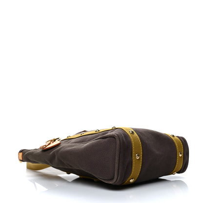 Louis Vuitton Toile Antigua Cabas MM Brown Kaki 4 of 13
