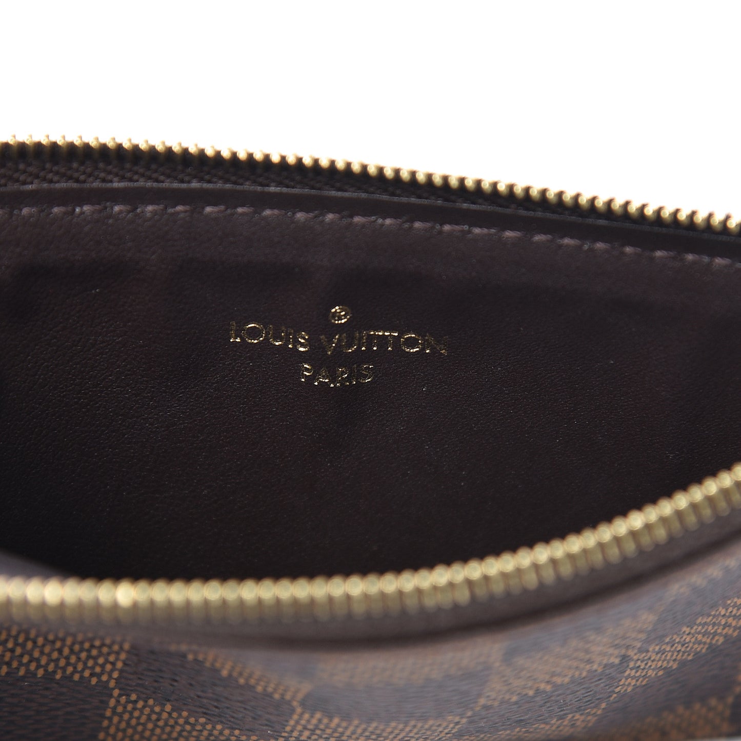 Damier Ebene Josephine Wallet Zippered Insert