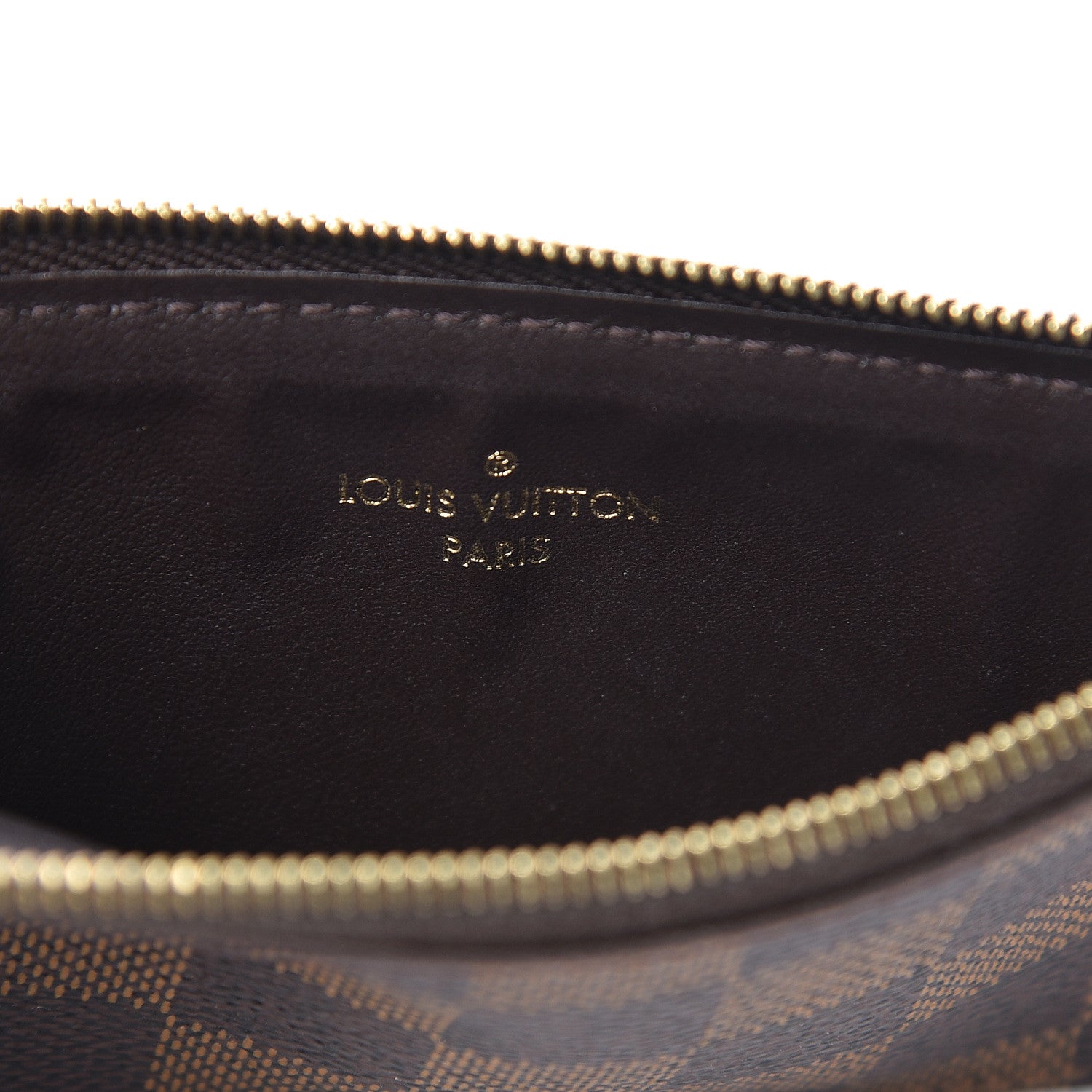 Louis Vuitton Damier Ebene Josephine Wallet Zippered Insert 6 of 8