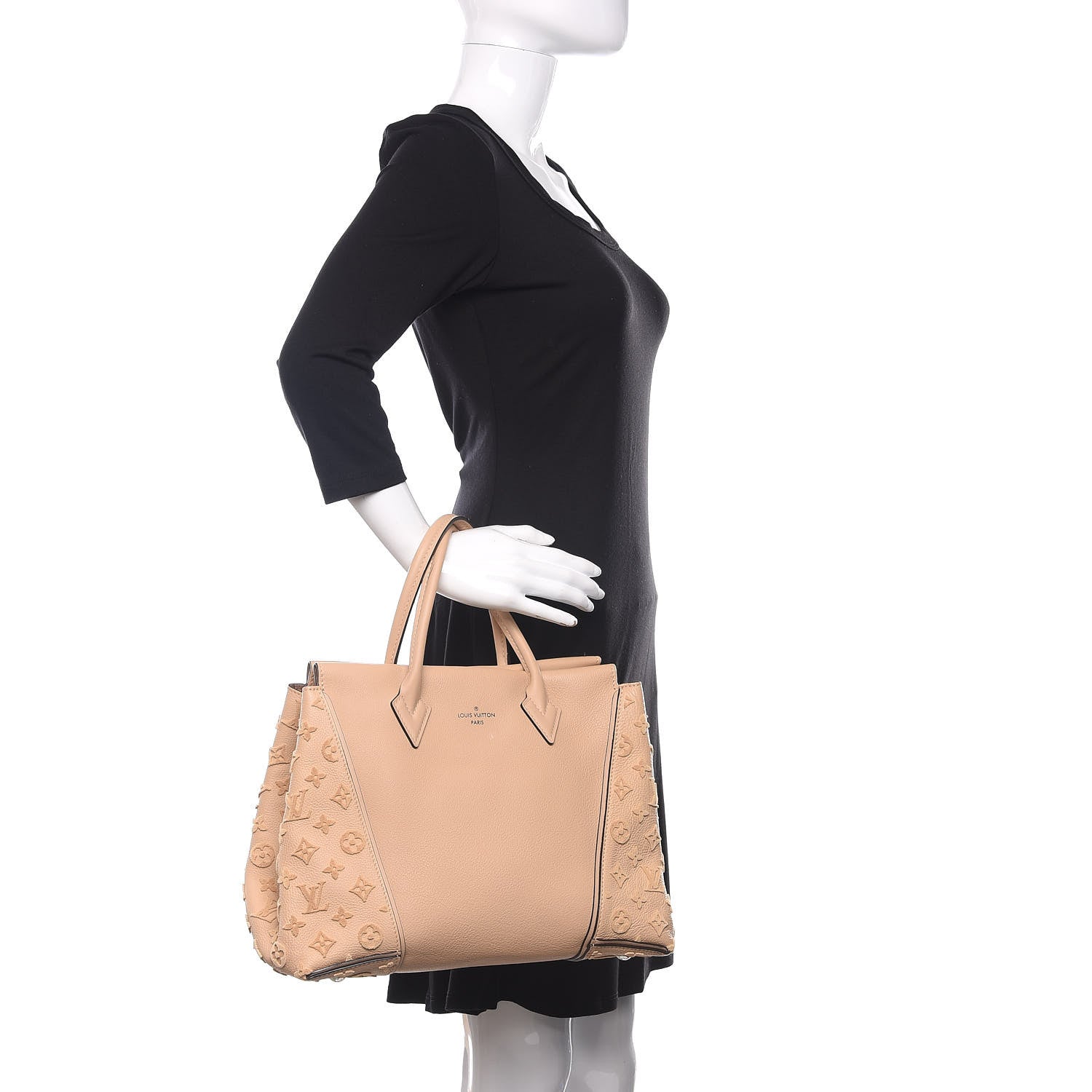 Louis Vuitton Veau Cachemire Tote W PM Dune 2 of 12