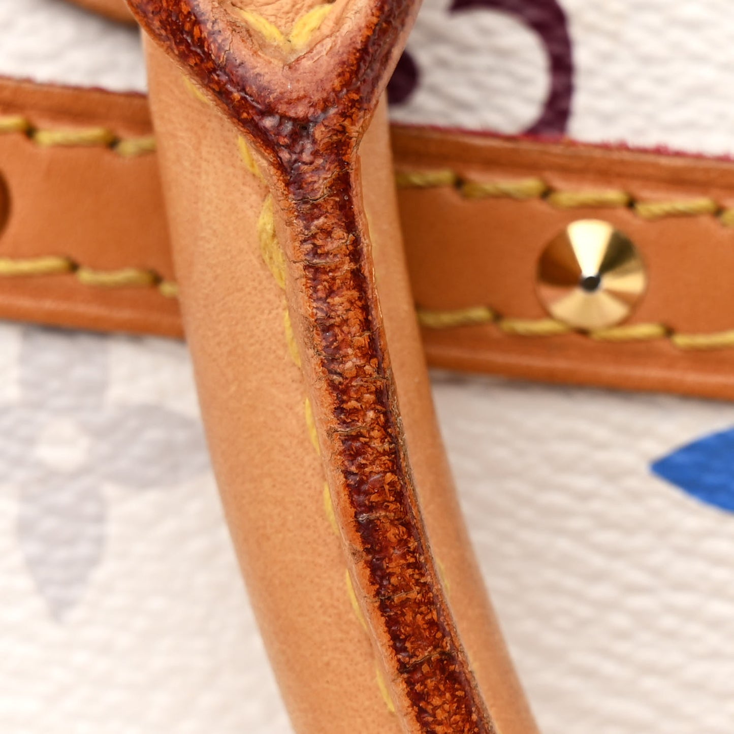 Monogram Multicolor Trouville White