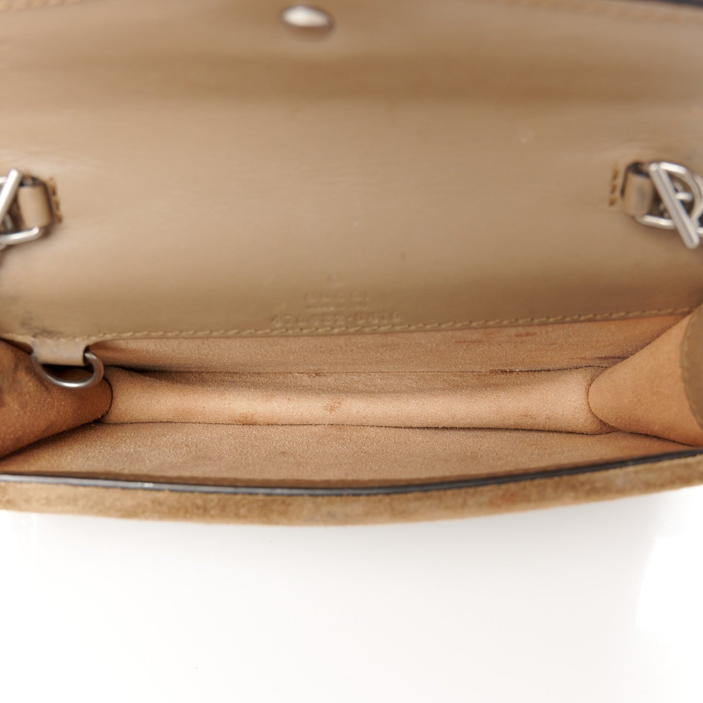GG Supreme Monogram Super Mini Dionysus Shoulder Bag Taupe