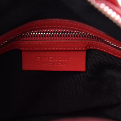 Givenchy Calfskin Micro Nightingale Logo Strap Red 7 of 15