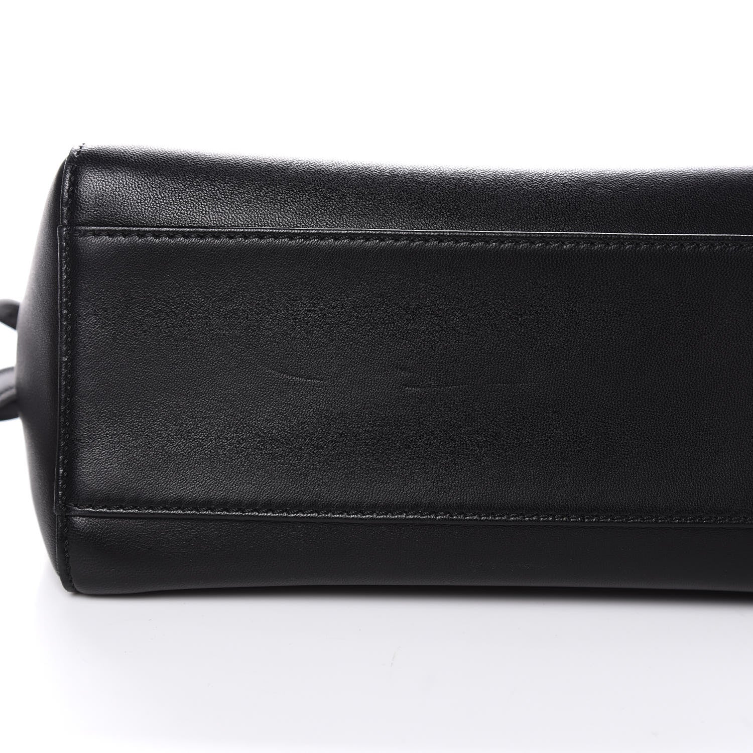 Fendi Nappa Mini Peekaboo Iconic Satchel Black 10 of 11