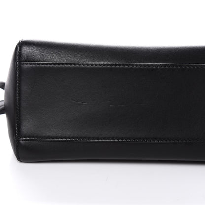 Fendi Nappa Mini Peekaboo Iconic Satchel Black 10 of 11
