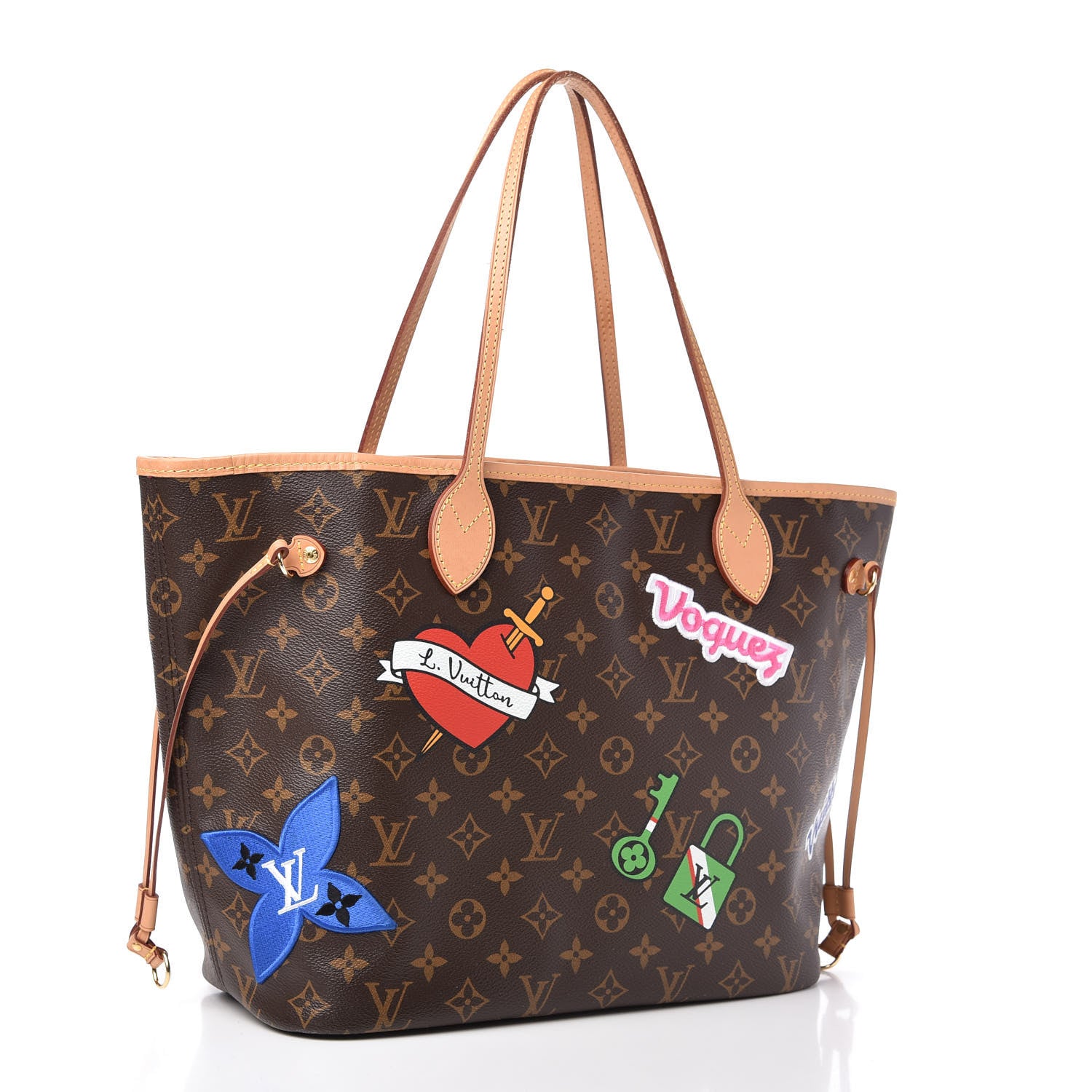 Louis Vuitton Monogram Travel Stickers Neverfull MM 3 of 10