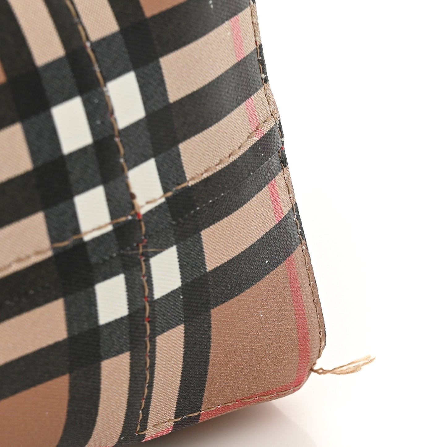 Haymarket Check Small Reversible Tote Red