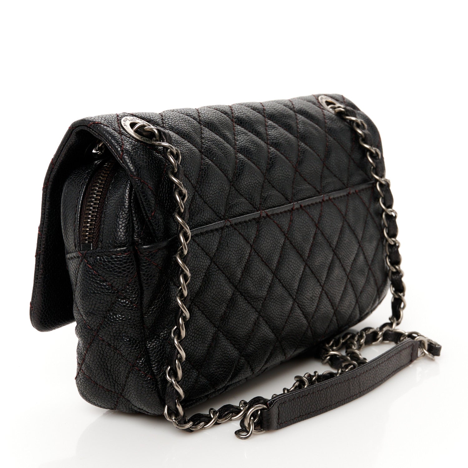 Chanel Caviar Quilted Small Chic Flap Black 3 of 11