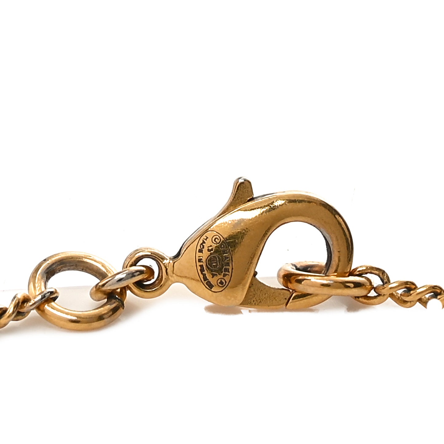 CC Necklace Matte Gold