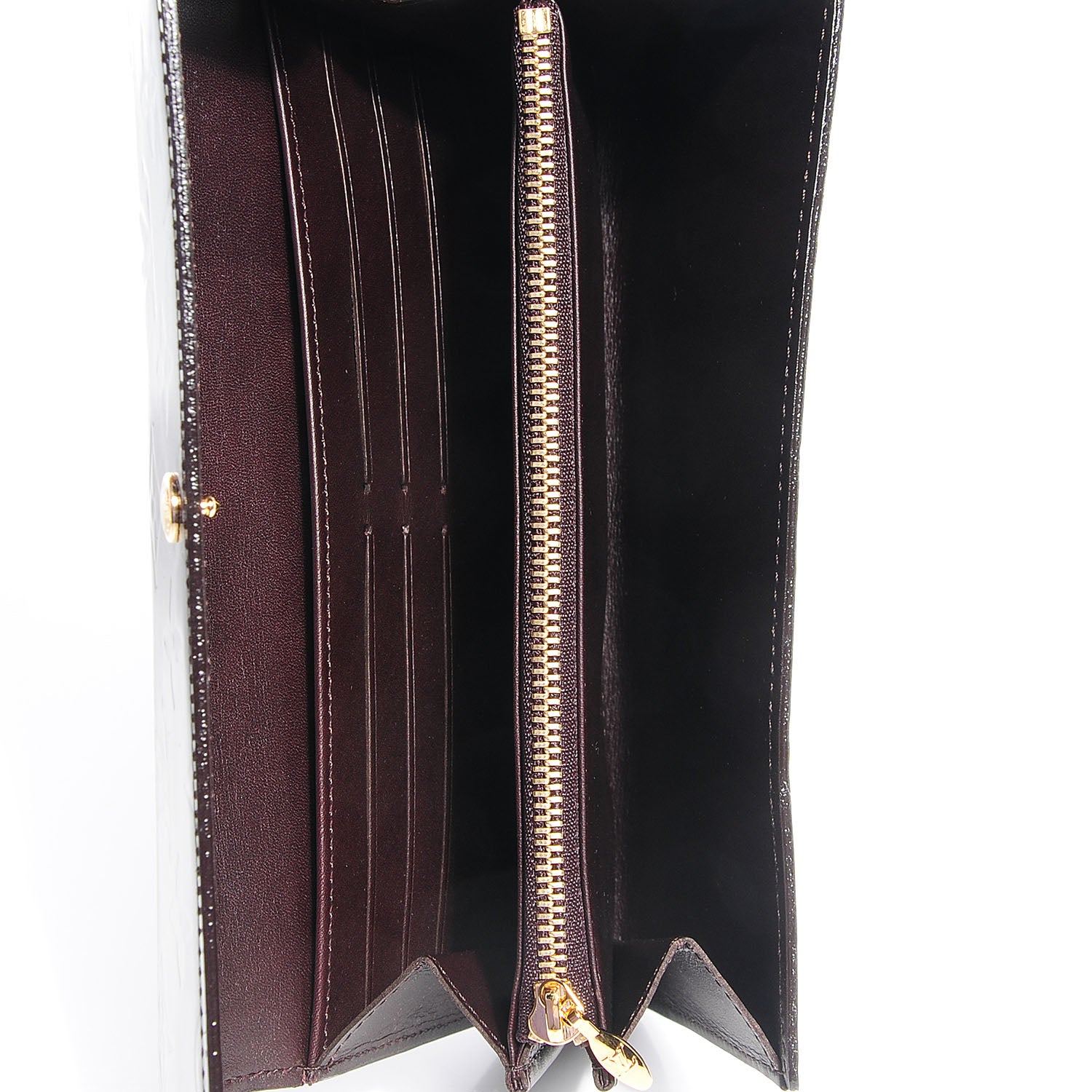 Louis Vuitton Vernis Sarah Wallet Amarante 6 of 7