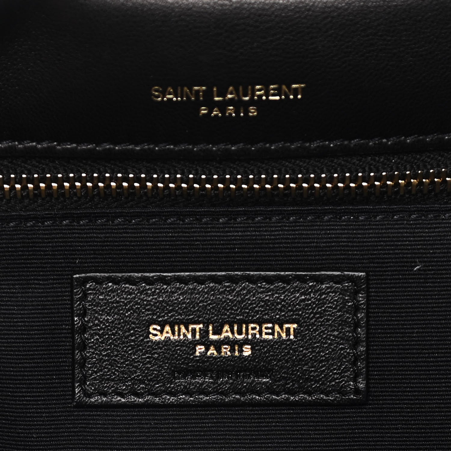 Saint Laurent Lambskin Monogram Tassel Kate 99 Black 6 of 20