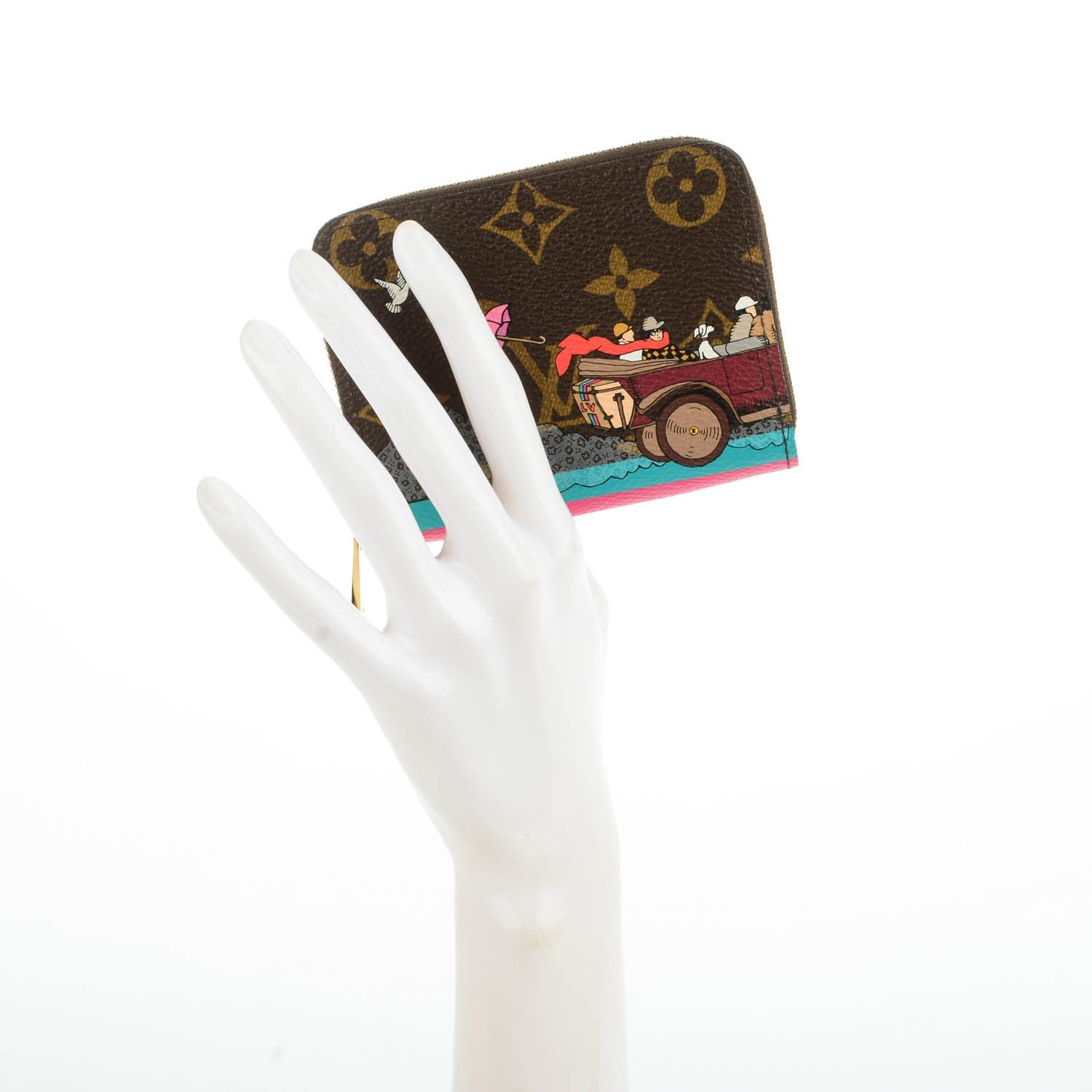 Louis Vuitton Monogram 2015 Christmas Animation Zippy Coin Purse 2 of 7
