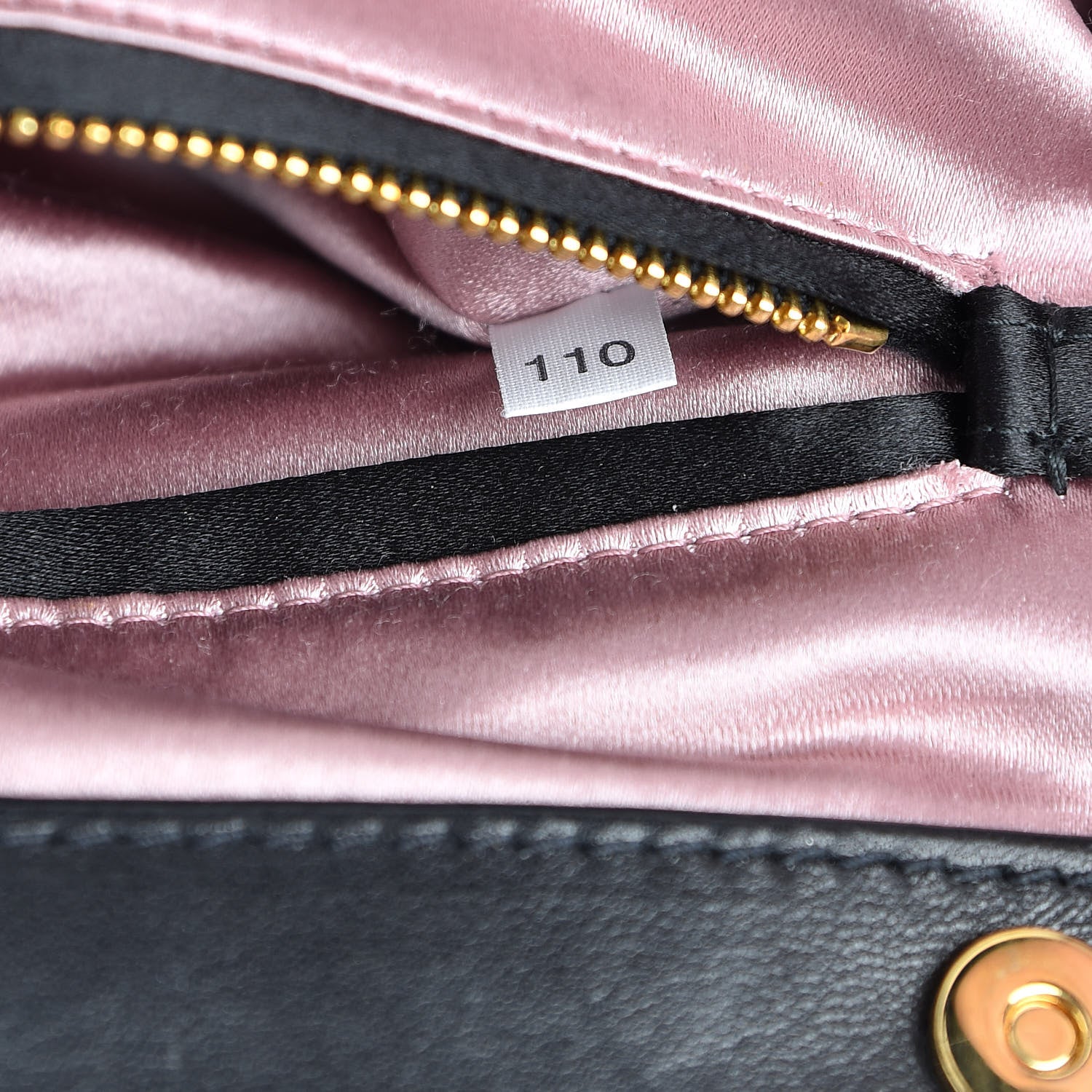 Prada Nappa Pleated Pochette Clutch Black 7 of 7