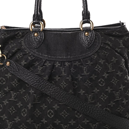 Louis Vuitton Denim Neo Cabby GM Black 7 of 11