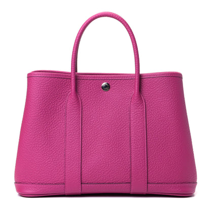 Hermes Vache Country Garden Party 30 TPM Rose Pourpre 1 of 4