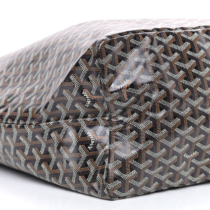 Goyard Goyardine Saint Louis GM Black Gold 8 of 9