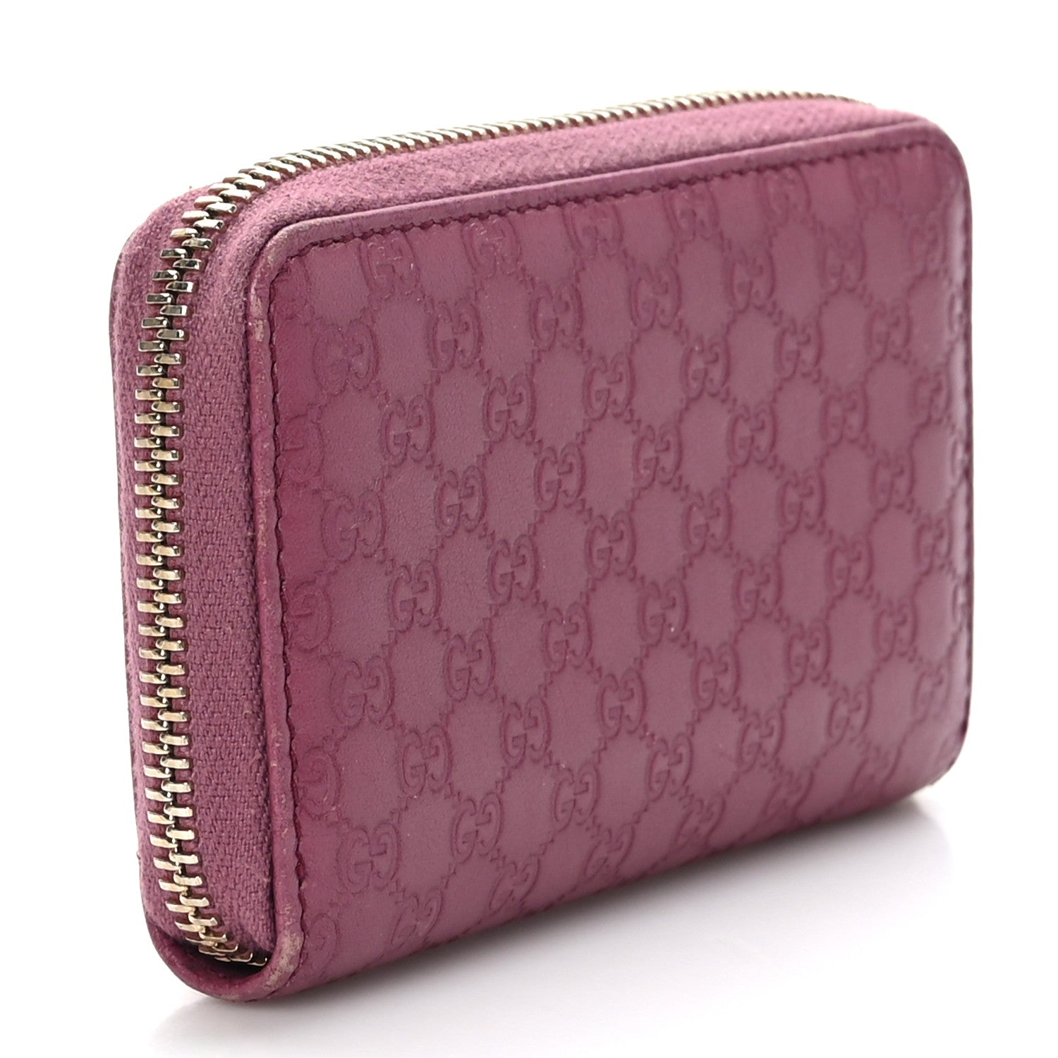 Gucci Microguccissima Zip Around Card Case Peonia Flower 3 of 6