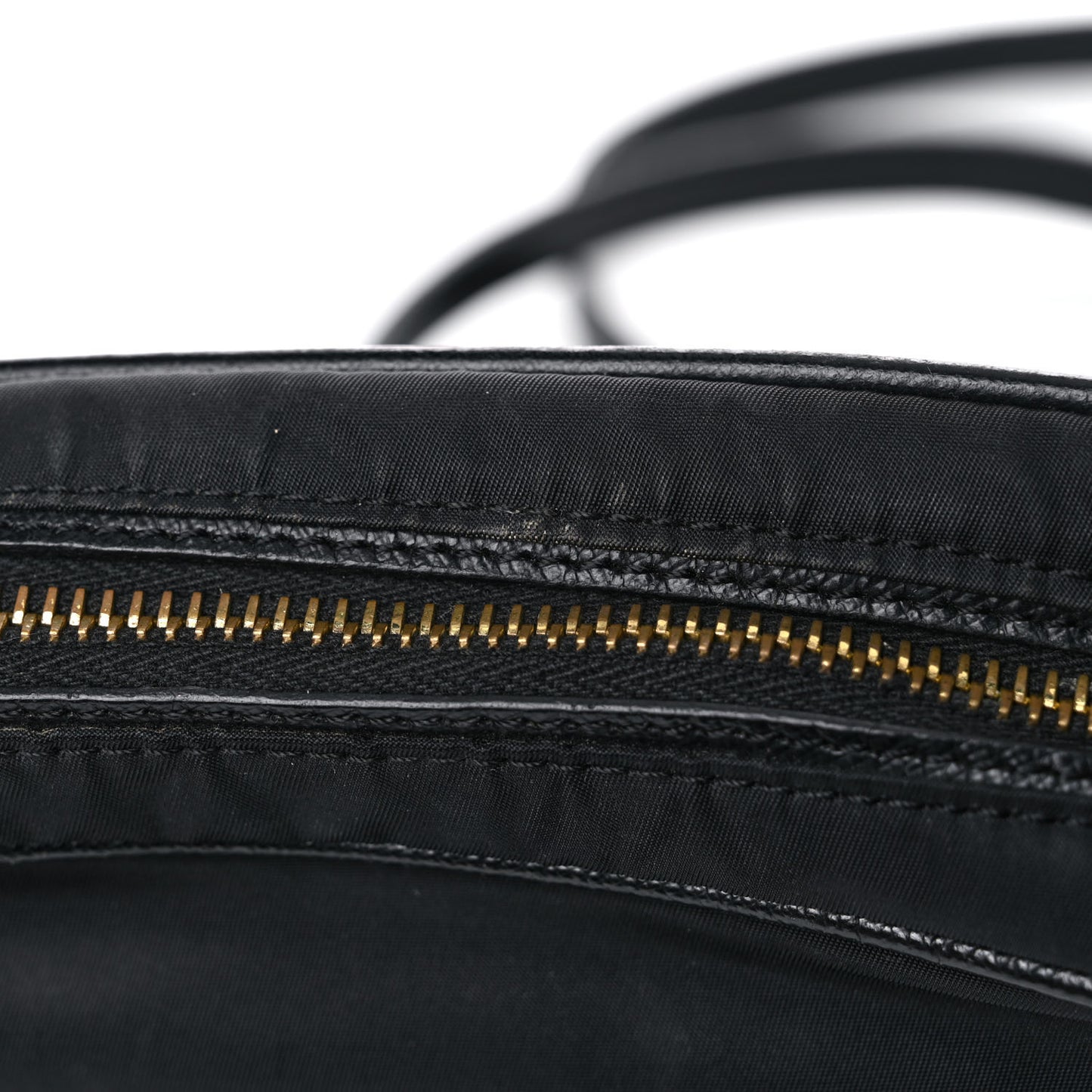 Tessuto Nylon Saffiano Small Crossbody Bag Black