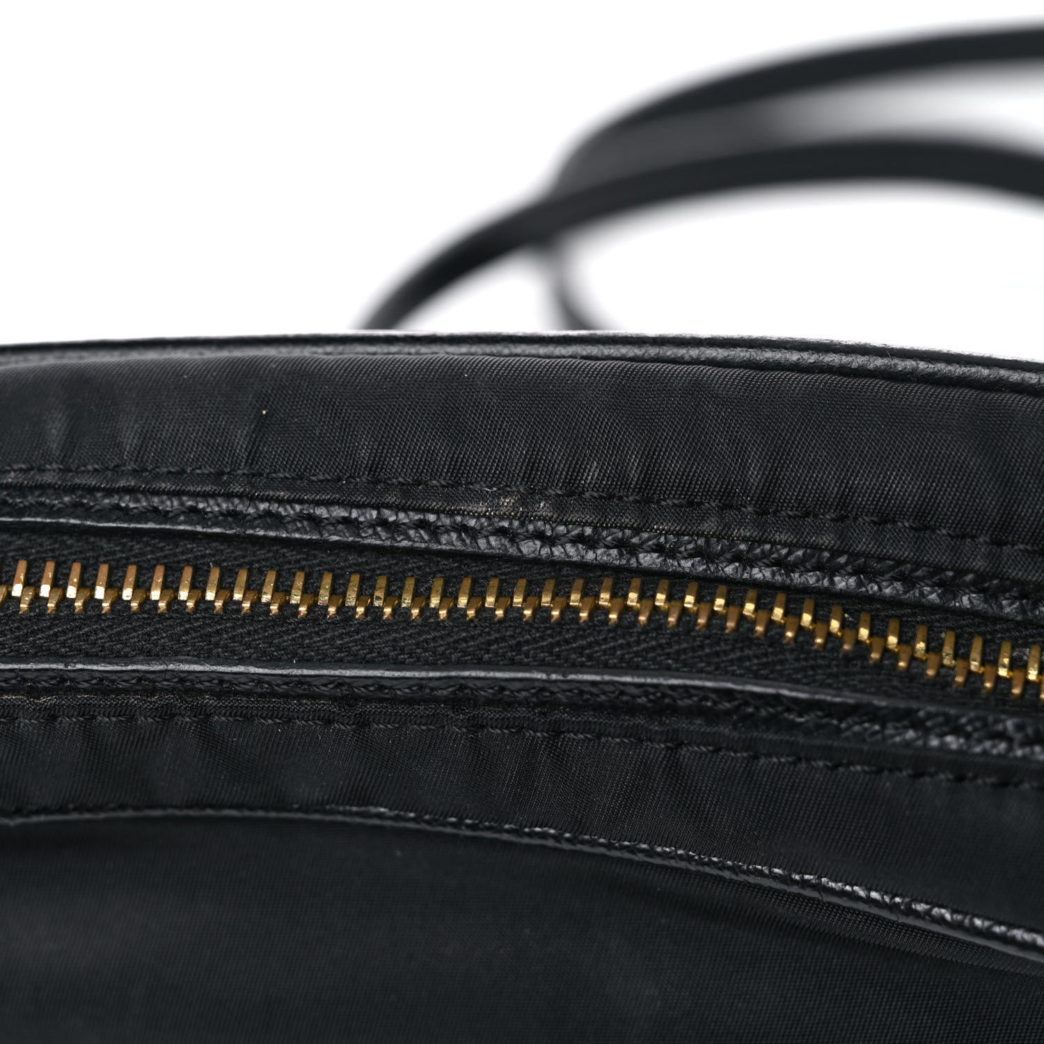 Prada Tessuto Nylon Saffiano Small Crossbody Bag Black 21 of 25