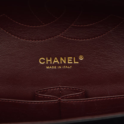 Chanel Lambskin Quilted Jumbo Double Flap Black 7 of 12