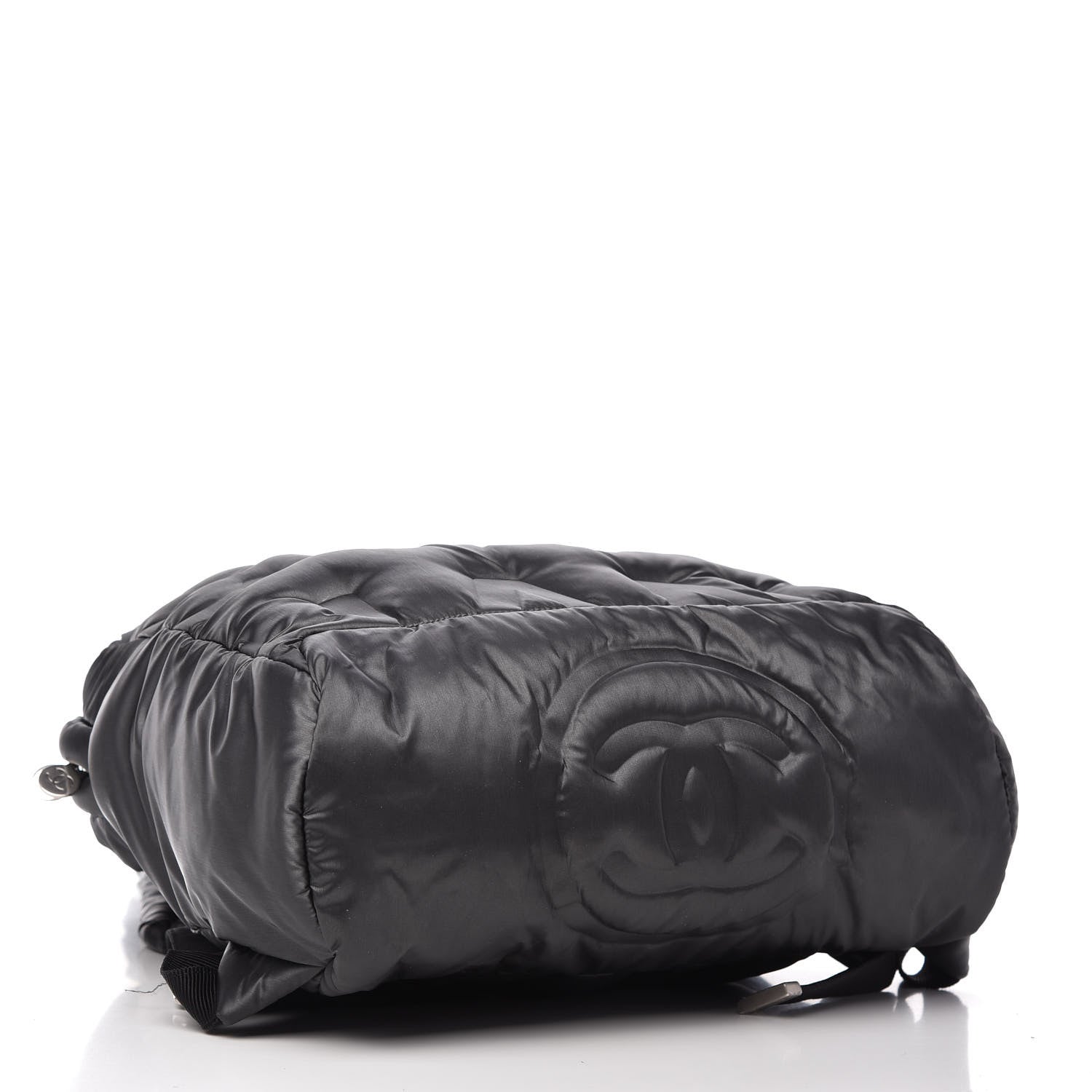 Chanel Nylon Embossed Small Doudoune Backpack Black 4 of 9