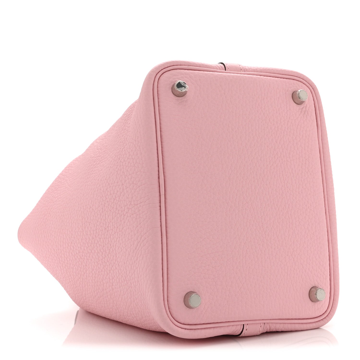Hermes Taurillon Clemence Picotin Lock 18 PM Rose Sakura 3 of 10