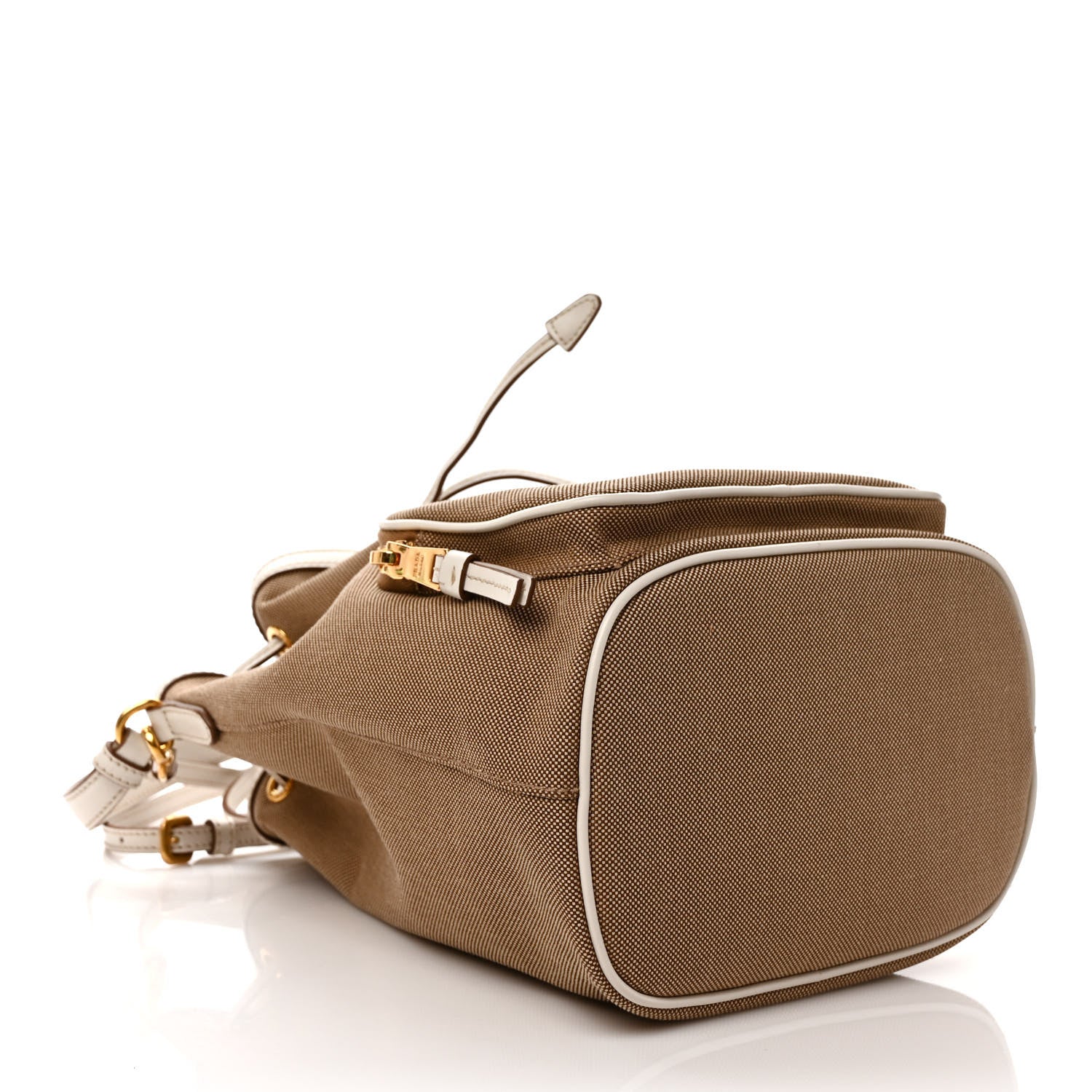 Prada Jacquard Logo Mini Bucket Crossbody Bag Corda Talco 4 of 10