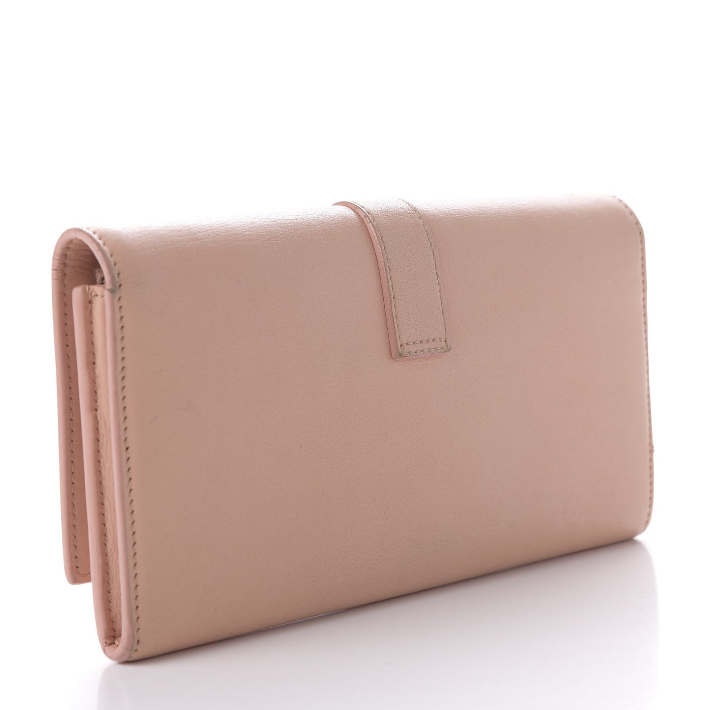 Calfskin Classic Y Ligne Wallet Blush