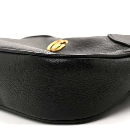 Gucci Goatskin Small Aphrodite Shoulder Bag Black 9 of 10
