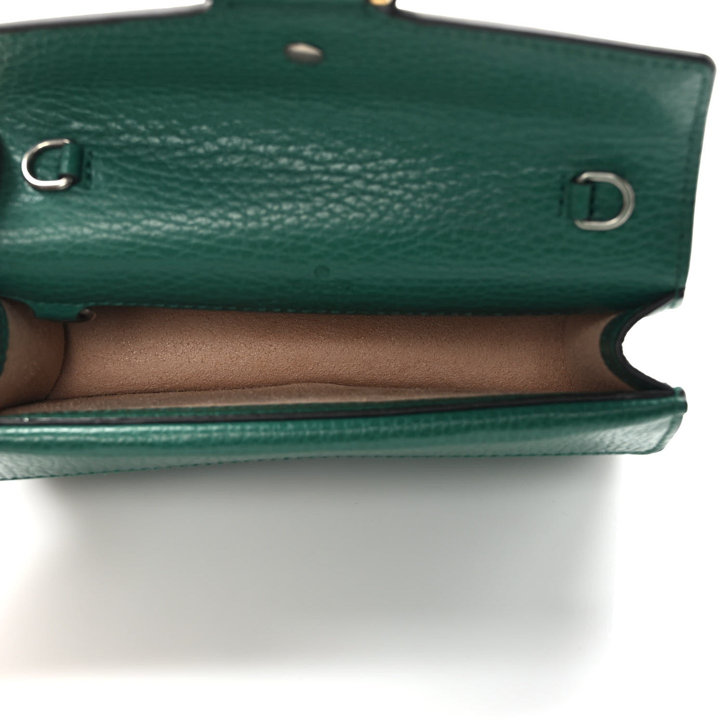 Calfskin Super Mini Dionysus Shoulder Bag Emerald