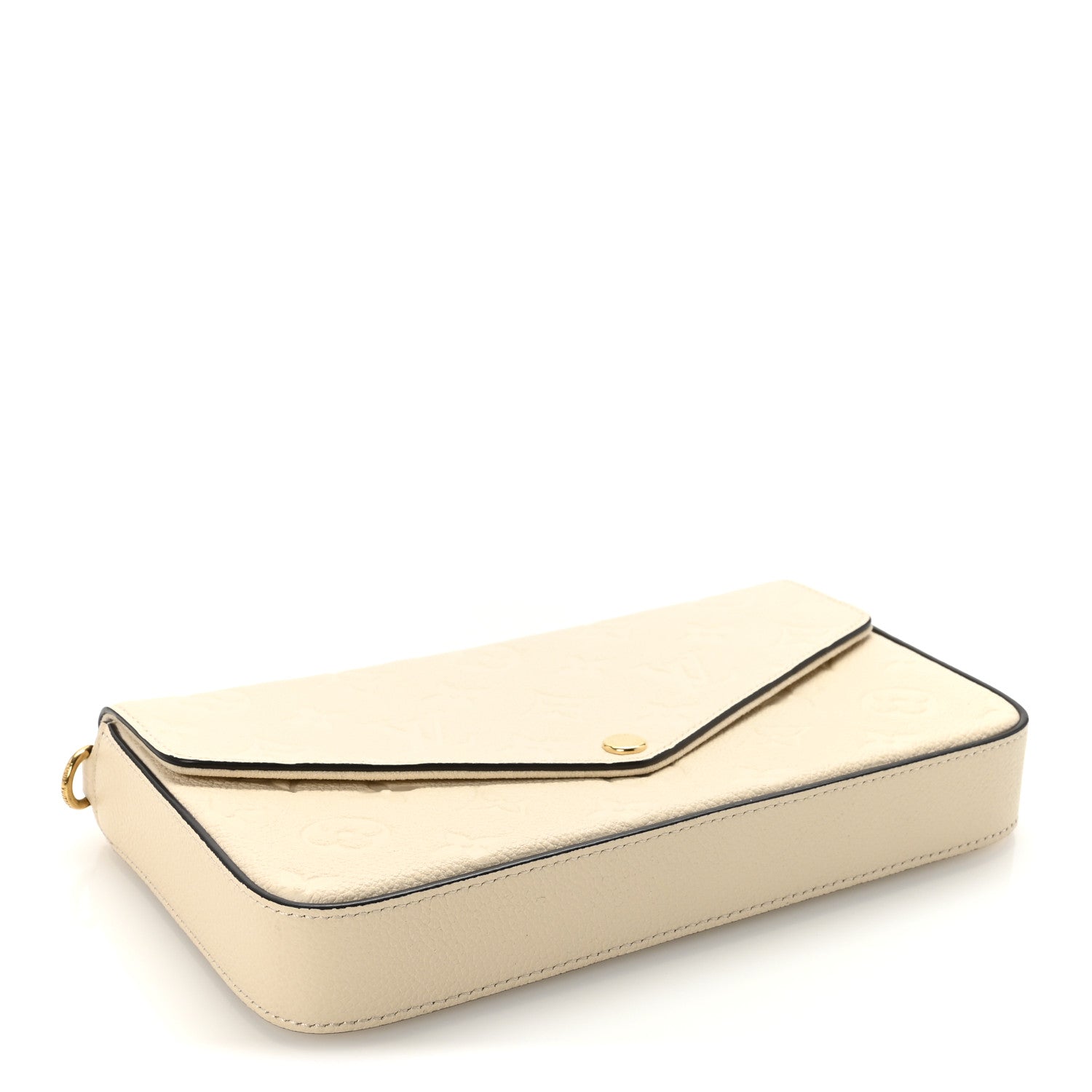 Louis Vuitton Empreinte Pochette Felicie Chain Wallet Cream 4 of 6