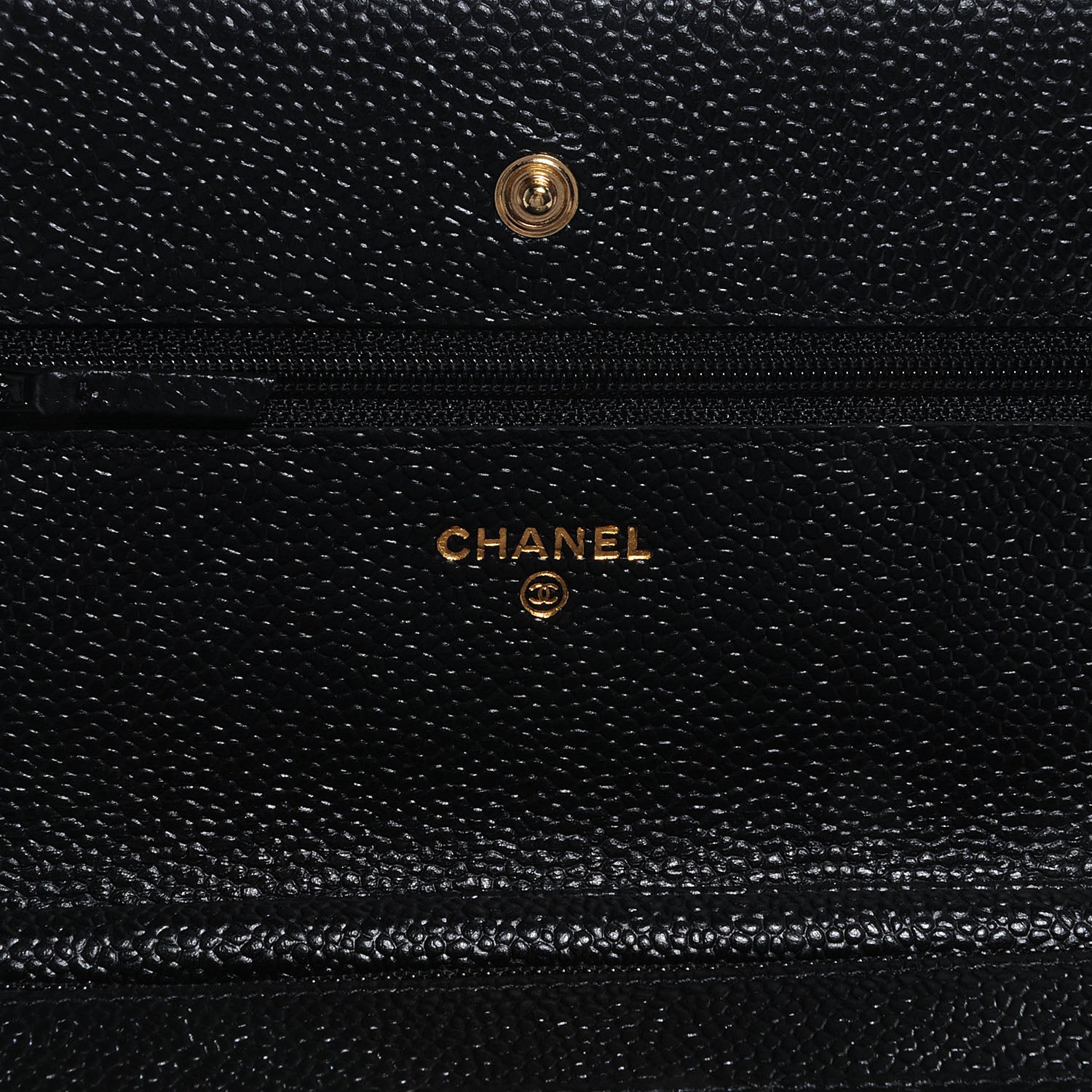 Chanel Caviar Wallet on Chain WOC Black 7 of 9
