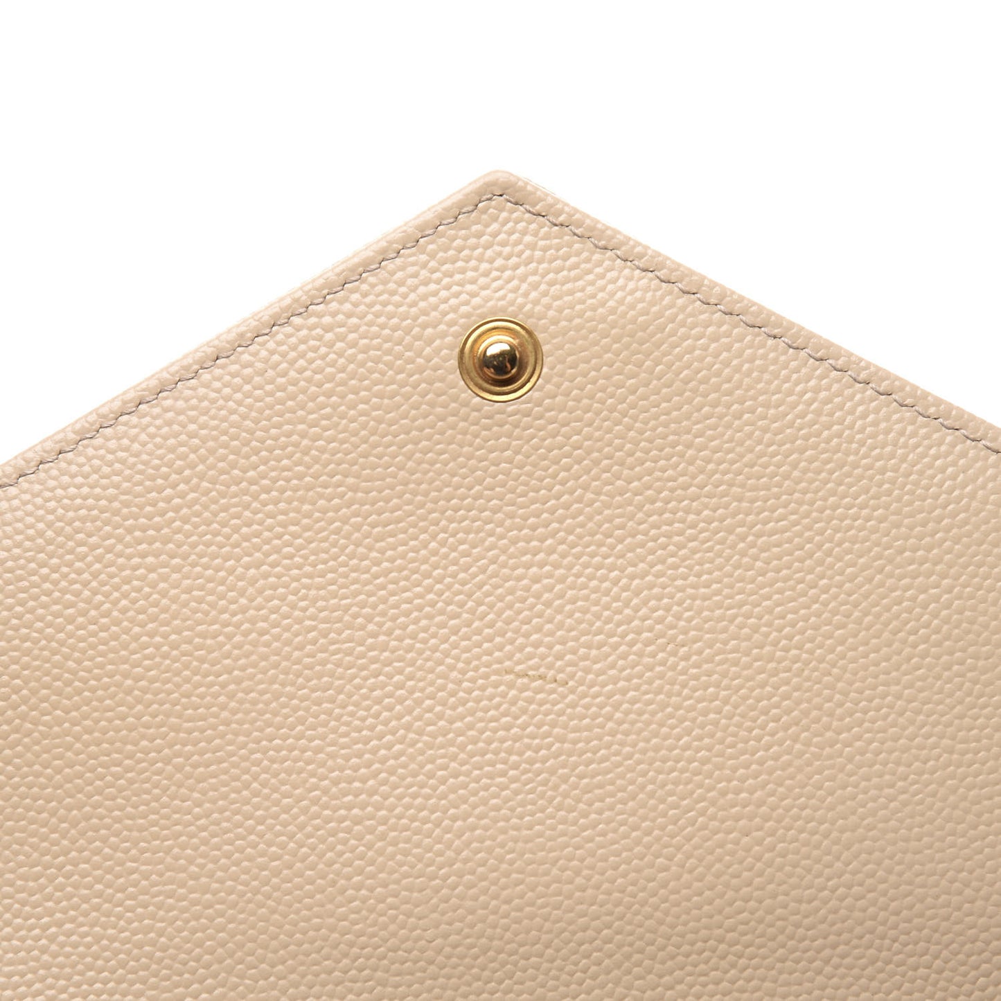 Grain De Poudre Matelasse Chevron Monogram Chain Wallet Nude Powder