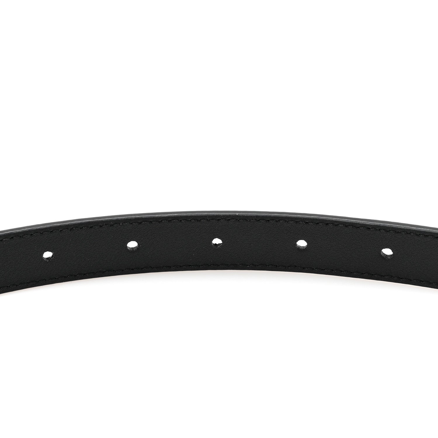 Gucci Calfskin Double G 20mm Belt 90 36 Black 3 of 5