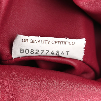 Bottega Veneta Nappa Maxi Intrecciato The Pouch Oversized Clutch Amaranto 7 of 10
